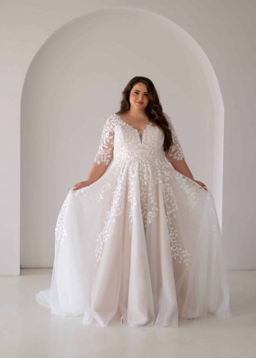 Brianna plus size wedding dress 1